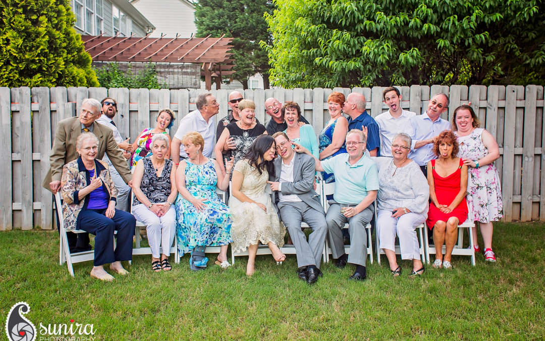Tim & Yilin | Smyrna Backyard Wedding